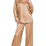 Silly For Satin Pajama Set