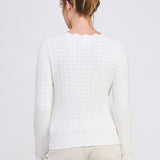 Soft & Fine Pointelle Sweater