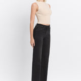 Lauren Loose Fit Black Jean (Flying Monkey)