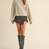 Sophie Knitted Striped Sweater