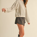 Sophie Knitted Striped Sweater