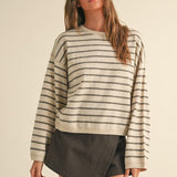 Sophie Knitted Striped Sweater