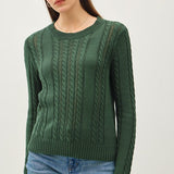 Charity Cable Knit Sweater