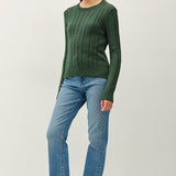 Charity Cable Knit Sweater