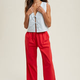 Easy Pull On Crop Pant