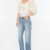 Penelope Mid Rise True Straight Jean (Kan Can)