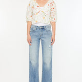 Penelope Mid Rise True Straight Jean (Kan Can)