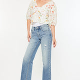 Penelope Mid Rise True Straight Jean (Kan Can)