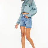 Ivy High Rise Denim Short (Kan Can)