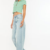 Talia Low Slung Horseshoe Jean (Kan Can)