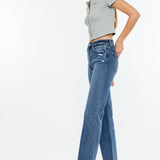 Kandice High Rise True Straight Jean (Kan Can)