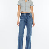 Kandice High Rise True Straight Jean (Kan Can)