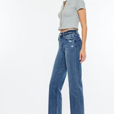 Kandice High Rise True Straight Jean (Kan Can)