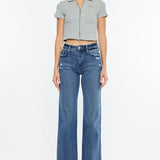 Kandice High Rise True Straight Jean (Kan Can)