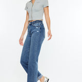 Kandice High Rise True Straight Jean (Kan Can)