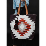 Aztec Print Tote