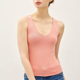 About The Basics V Neck Tank