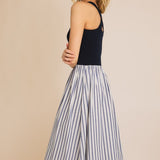 Mixy Matchy Drop Waist Maxi Dress