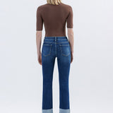 Parker Cuffed Slim Straight Jean (Lovervet By Vervet)