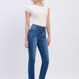 Ava Super High Rise Slim Straight Jean (Flying Monkey)