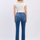 Ava Super High Rise Slim Straight Jean (Flying Monkey)