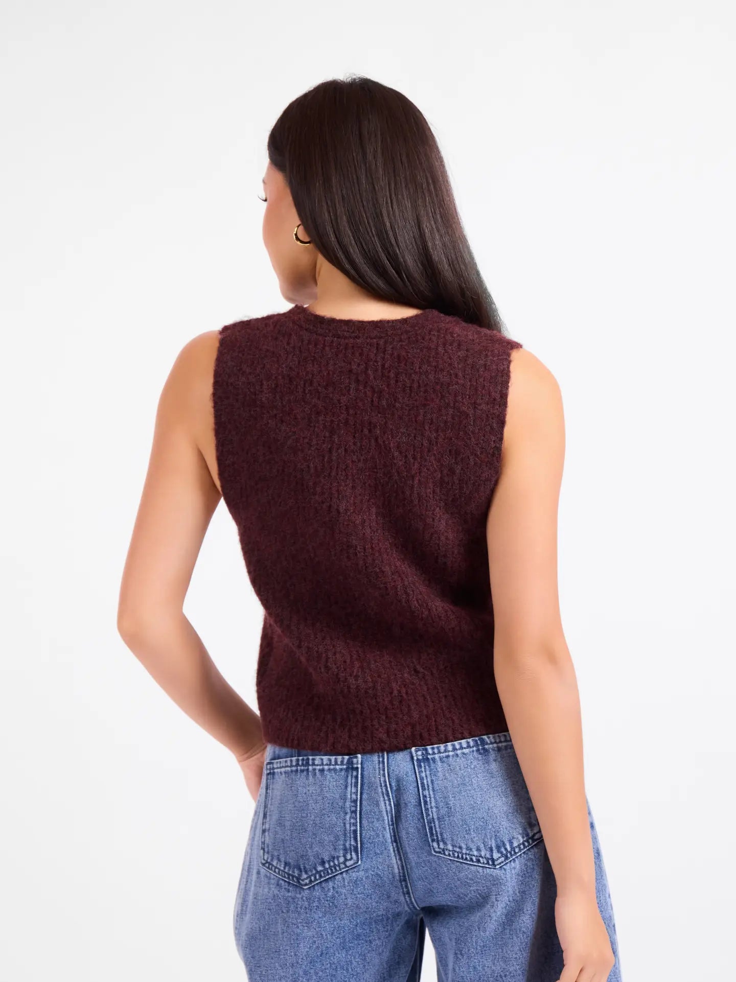 Warm Cider Sweater Vest