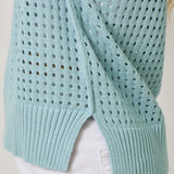 Open Stitch High Low Sweater