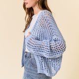 Crochet Cropped Cardigan