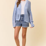 Crochet Cropped Cardigan