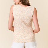 Fancy In Floral Lace Tank