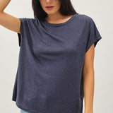 Breezy & Boxy Cap Sleeve Tee