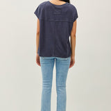 Breezy & Boxy Cap Sleeve Tee