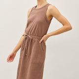 Gettin' Gauzy Tank Dress