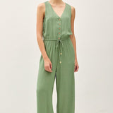 With The Flow Drawstring Jumpsuit