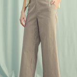Striped Wide Leg Pant