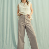 Striped Wide Leg Pant