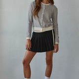 Parisen Stripe Cardigan Top