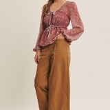 Melissa Stretchy Wide Leg Pant
