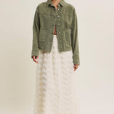 One Of A Kind Twill Utility Jacket