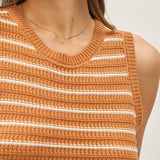 Chunky Knit Sweater Tank