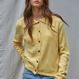 Lumi Collared Cardigan Top