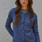 Lumi Collared Cardigan Top