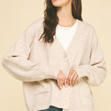 Oversized Pocket Cardigan