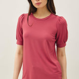 Essentially Soft Puff Sleeve Top