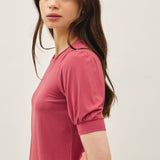Essentially Soft Puff Sleeve Top