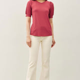 Essentially Soft Puff Sleeve Top