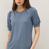Essentially Soft Puff Sleeve Top