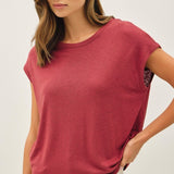 Breezy & Boxy Cap Sleeve Tee