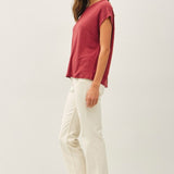 Breezy & Boxy Cap Sleeve Tee