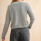Celene Striped Sweater Top